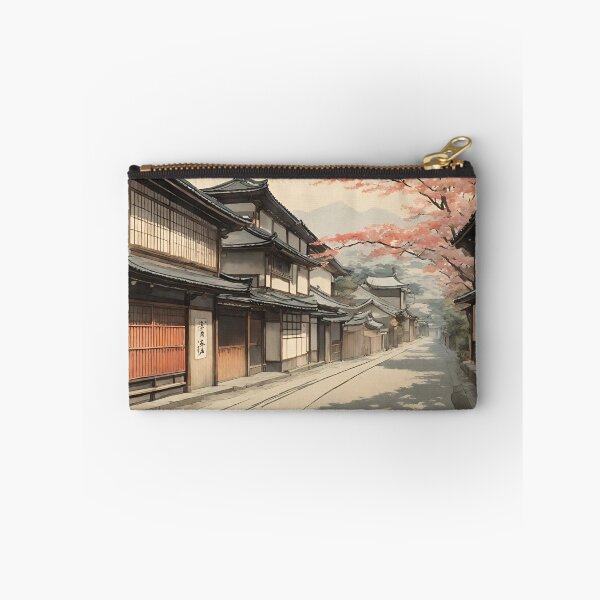 Item preview, Japanese Artwork Shin-hanga Reverie: "Nostalgic Streets of Edo" Artwork designed and sold by Creative Zense™.