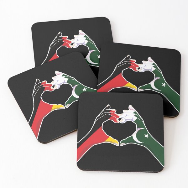 Item preview, Pakistan Pakistani Germany German Love Heart Peace designed and sold by FlagX.