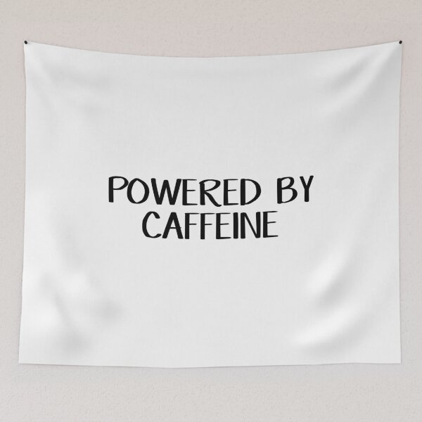 Item preview, Powered by caffeine designed and sold by allthetees.