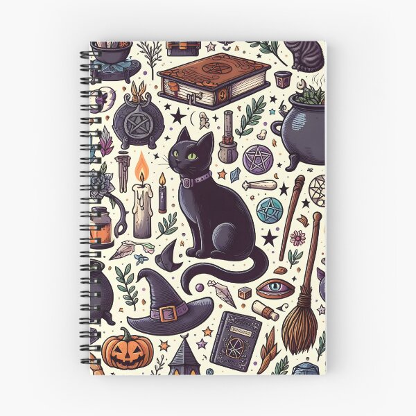 Item preview, Enchanting Elements: Witchcraft-Themed Seamless Design designed and sold by themoodpalette.