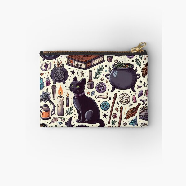 Item preview, Enchanting Elements: Witchcraft-Themed Seamless Design designed and sold by themoodpalette.