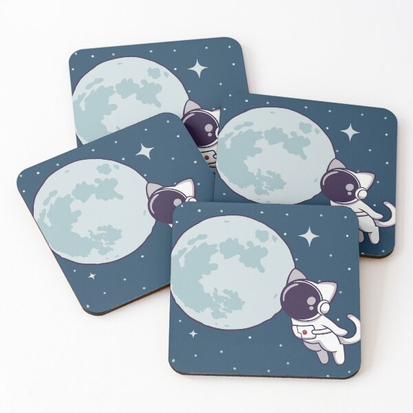 Item preview, Welcome to the meoid: Space Walk Print designed and sold by CosyCosmos.