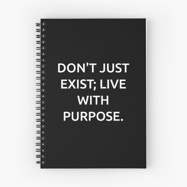 Item preview, Don't just exist; live with purpose. designed and sold by IMCDT.