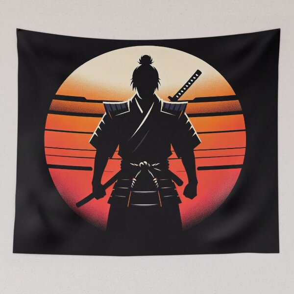 Item preview, Samurai Silhouette designed and sold by FIYARO.