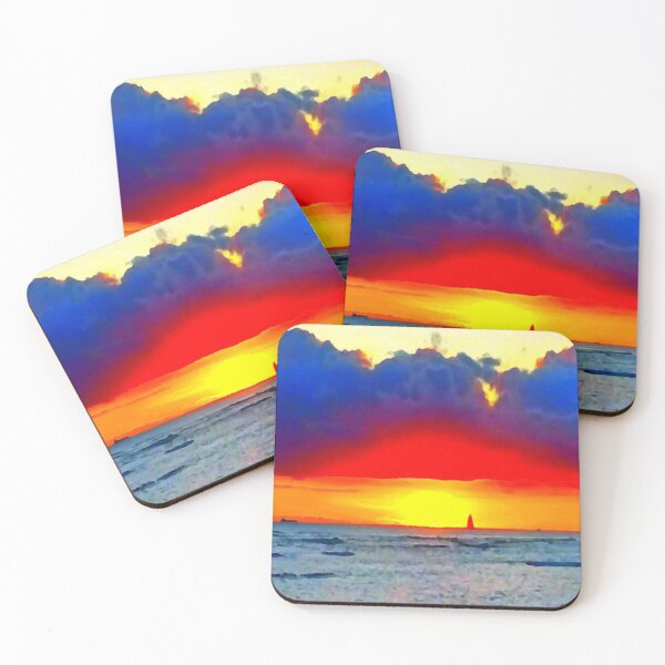 Item preview, Purple sunset at Leahi Park designed and sold by R-F-B.