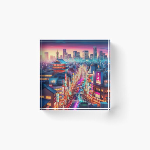 Item preview, Tokyo at Twilight designed and sold by FIYARO.