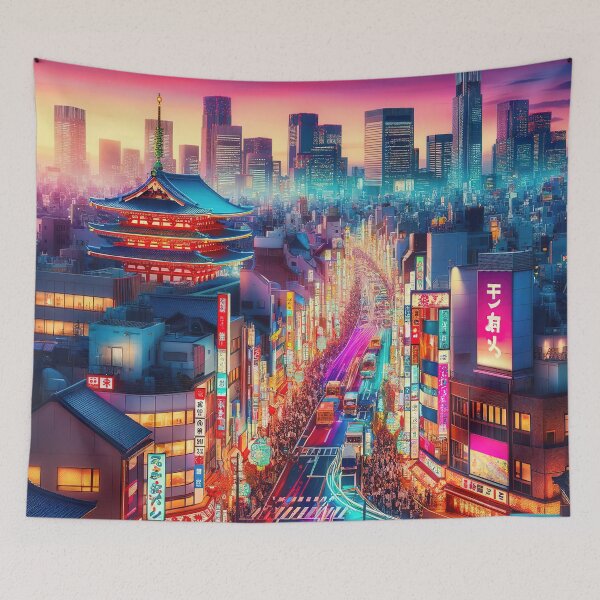 Item preview, Tokyo at Twilight designed and sold by FIYARO.