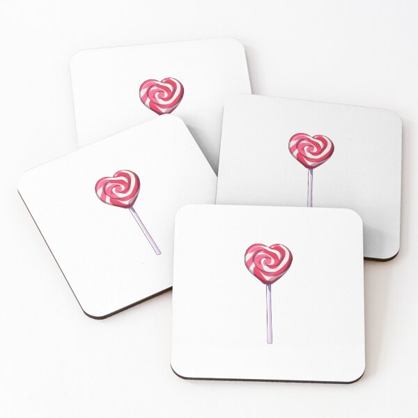 Item preview, Heart Swirly Lolly designed and sold by Keeping Art Heavenly.