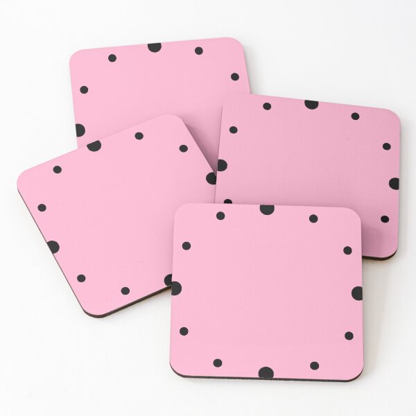 Item preview, Minimalist Clocks Light Pink | Black Dot   designed and sold by PexelAlchemy.