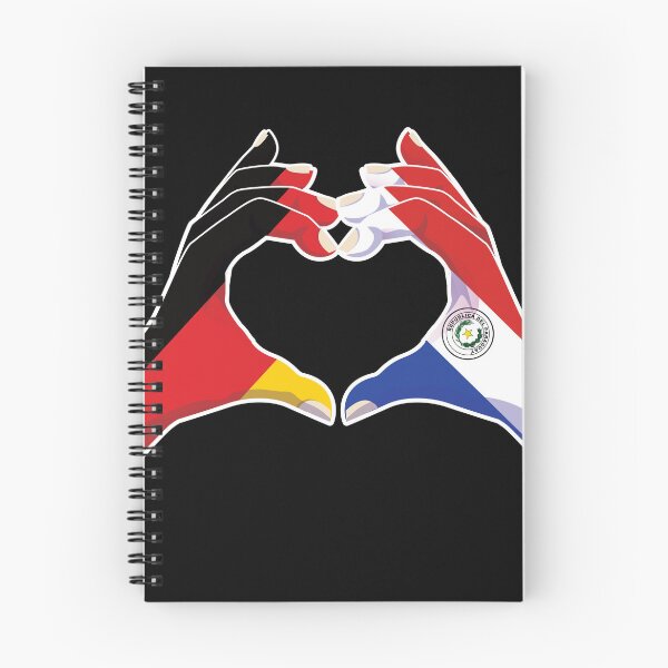 Item preview, Paraguay Paraguayan Germany German Love Heart Peace designed and sold by FlagX.