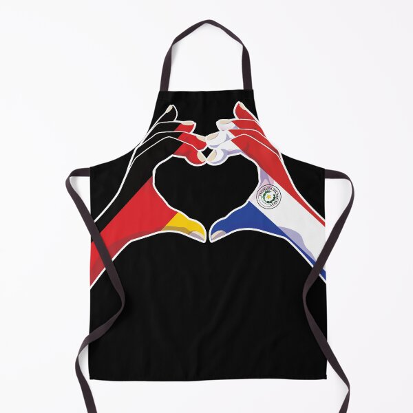 Item preview, Paraguay Paraguayan Germany German Love Heart Peace designed and sold by FlagX.