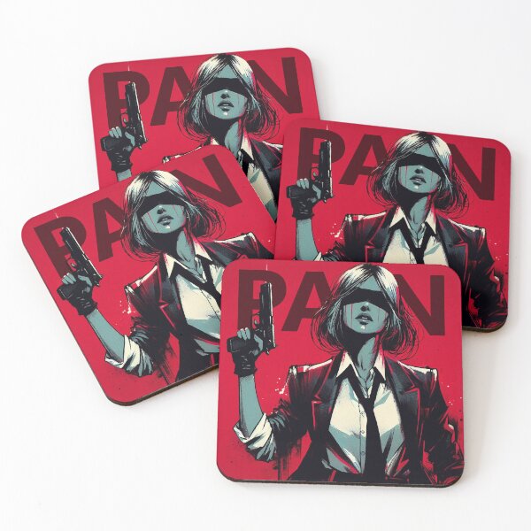 Item preview, Neon Mafia Girl Pain [neo noir aesthetic] designed and sold by RESToRAPTOR.
