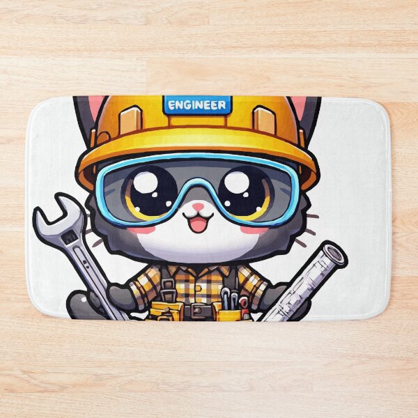 Item preview, The Engineer Kitten: Building Dreams! designed and sold by Gacram.
