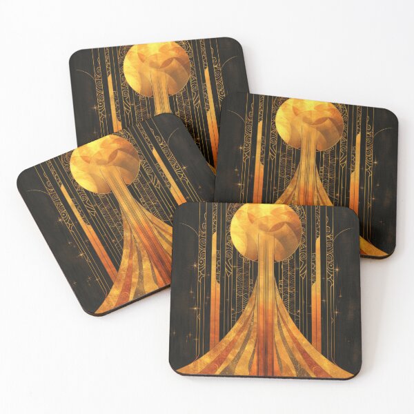 Item preview, Art Deco gold designed and sold by ArtHouseNiklas.