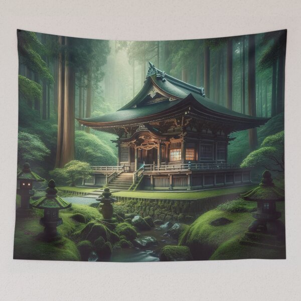 Item preview, Ancient Temples Serenity designed and sold by FIYARO.