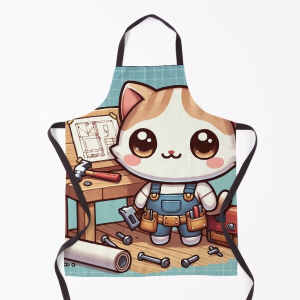 Item preview, The Builder Kitten: Meows and Hammers! designed and sold by Gacram.