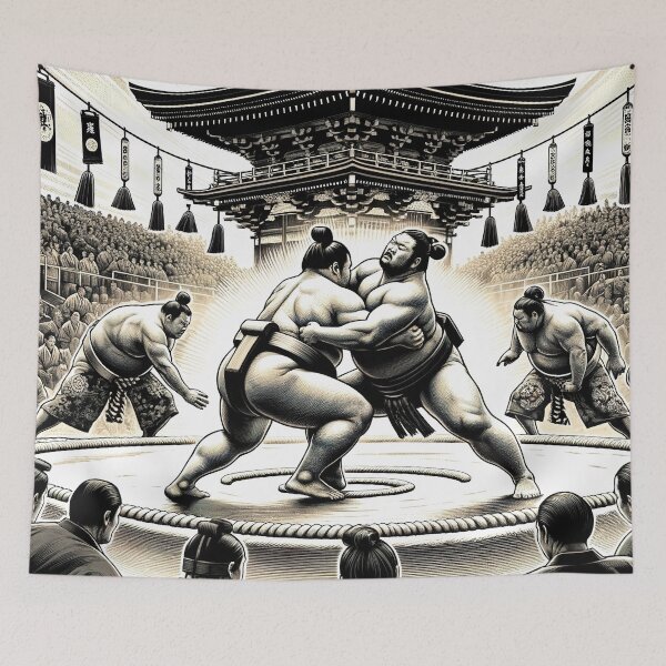 Item preview, Sumo Showdown Intensity designed and sold by FIYARO.