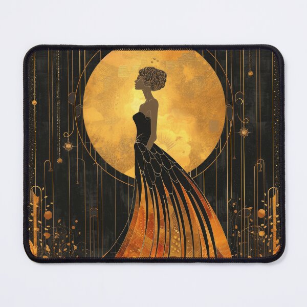 Item preview, Art Deco gold designed and sold by ArtHouseNiklas.