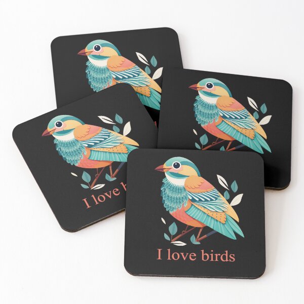 Item preview, I love birds designed and sold by moderncolor.