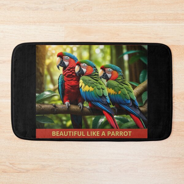 Item preview, Multicolored parrots nature designed and sold by Astralia.