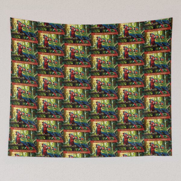 Item preview, Multicolored parrots nature designed and sold by Astralia.