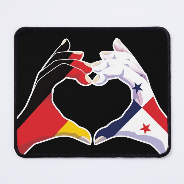 Item preview, Panamanian Panama Germany German Love Heart Peace designed and sold by FlagX.