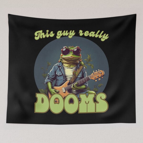 Item preview, This Guy Really DOOMS stoner doom music design designed and sold by Jt41.