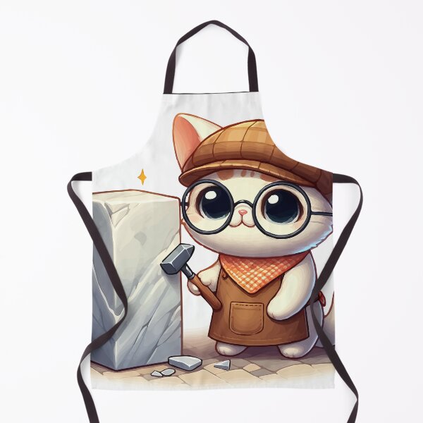 Item preview, The Sculpting Kitten: Meows and Hammers! designed and sold by Gacram.