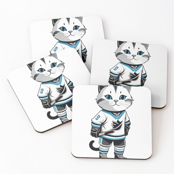 Item preview, Gato jugando hockey designed and sold by bbigbxss.