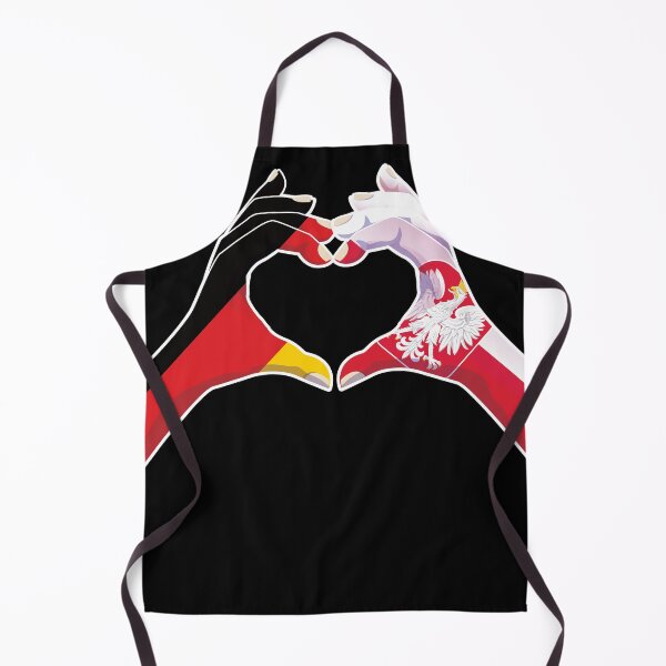 Item preview, Poland Polish Germany German Love Heart Peace designed and sold by FlagX.