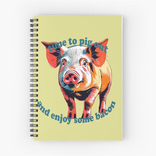 Item preview, Time To Pig Out on National Pig Day designed and sold by taiche.