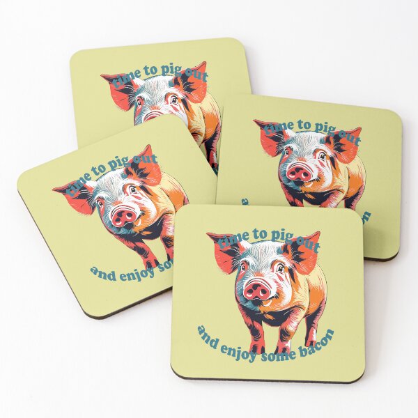 Item preview, Time To Pig Out on National Pig Day designed and sold by taiche.