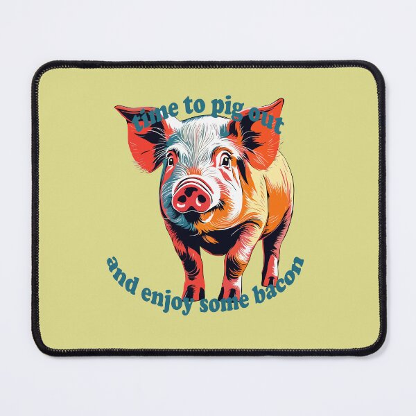 Item preview, Time To Pig Out on National Pig Day designed and sold by taiche.