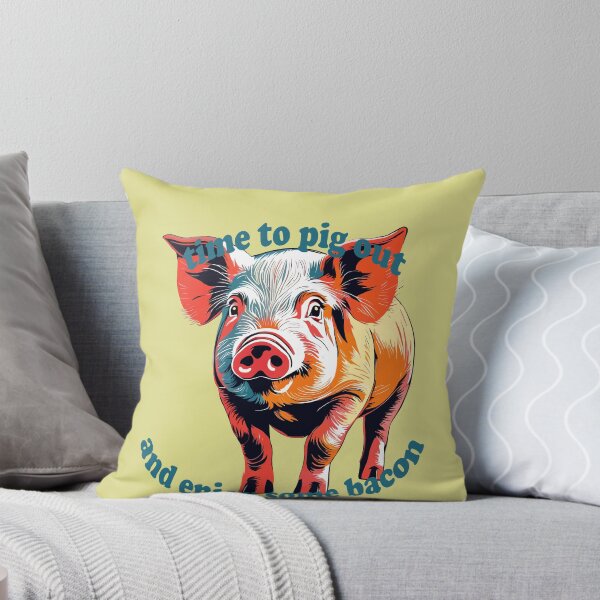 Item preview, Time To Pig Out on National Pig Day designed and sold by taiche.