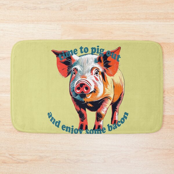 Item preview, Time To Pig Out on National Pig Day designed and sold by taiche.