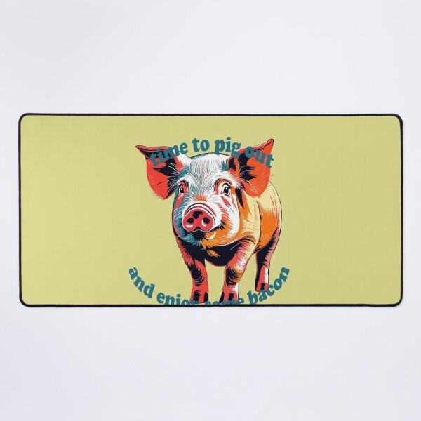 Item preview, Time To Pig Out on National Pig Day designed and sold by taiche.