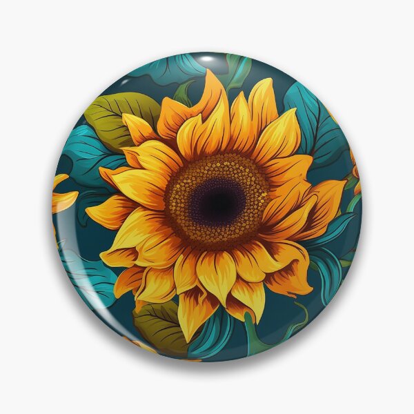 Artikelvorschau, Sonnenblumen-Medley-Blumenmuster entworfen und verkauft von NikkofTime.