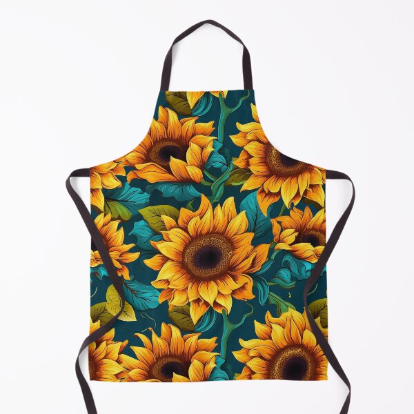 Item preview, Sunflower Medley Floral Pattern designed and sold by NikkofTime.