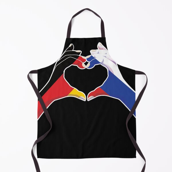 Item preview, Russia Russian Germany German Love Heart Peace designed and sold by FlagX.