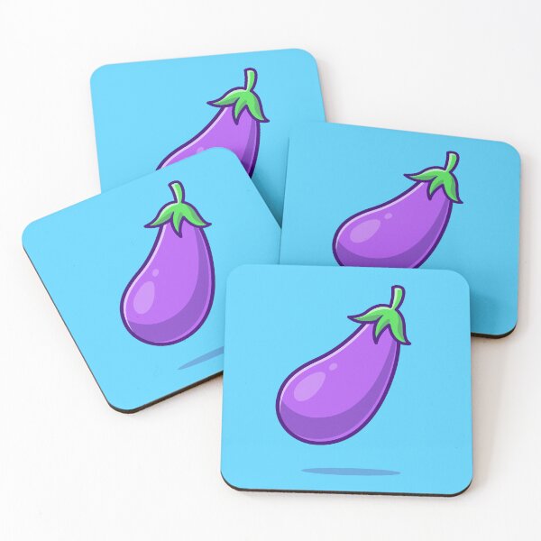 Item preview, Elegant Eggplant: Premium Cartoon Vector Icon designed and sold by hjian8219.