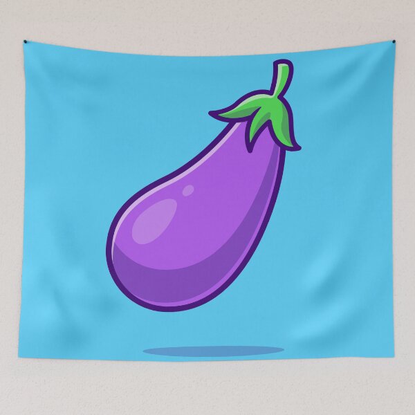 Item preview, Elegant Eggplant: Premium Cartoon Vector Icon designed and sold by hjian8219.