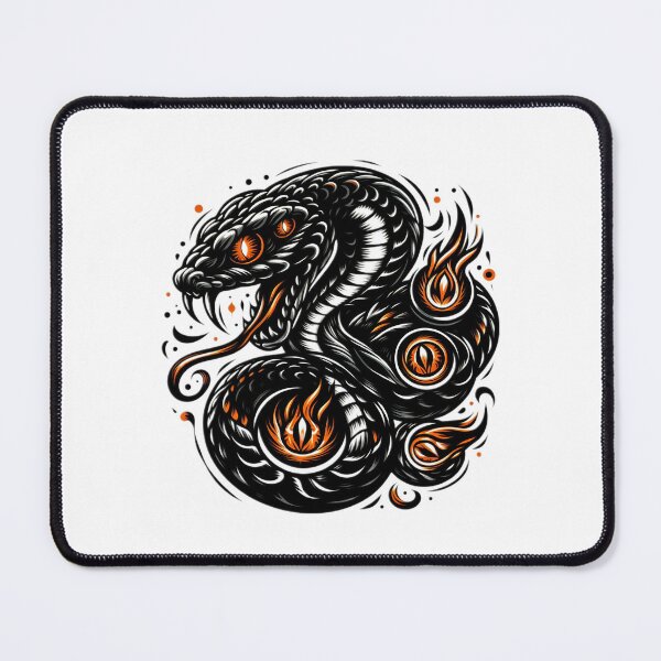 Item preview, Awesome Darkness Snake Tattoo Art Snake Lover Gift Tattoo Snake  designed and sold by SlocifieShop.
