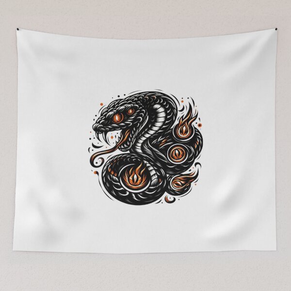 Item preview, Awesome Darkness Snake Tattoo Art Snake Lover Gift Tattoo Snake  designed and sold by SlocifieShop.