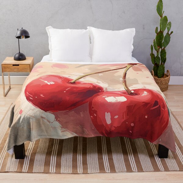 Item preview, Cherry painting designed and sold by WarmHeartedArt.