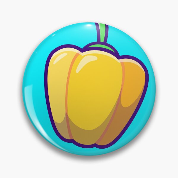 Item preview, Radiant Bell Pepper: Premium Cartoon Vector Icon designed and sold by hjian8219.