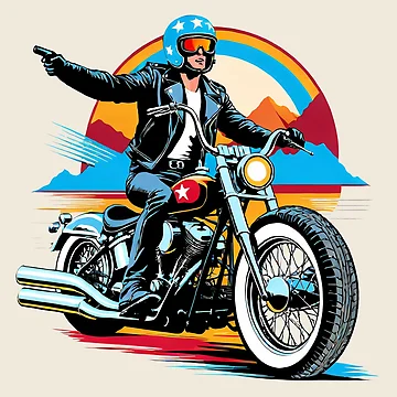 Artwork thumbnail, Easy Rider by TaevasDesign