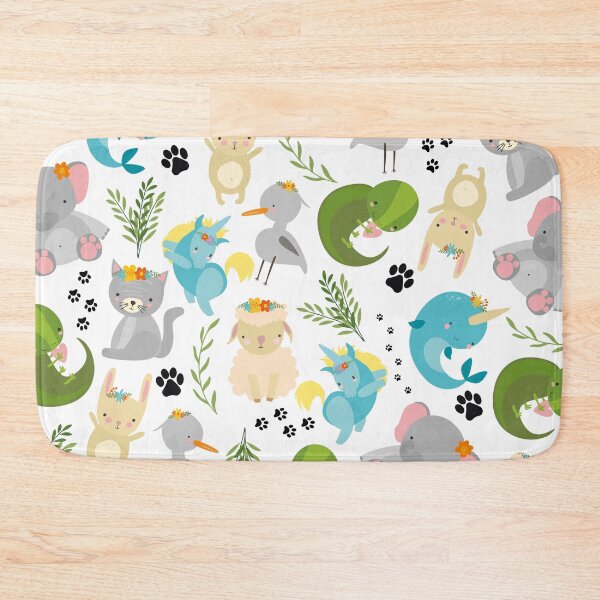 Item preview, The Cutest Zoo You've Ever Seen (white) designed and sold by Dorina Larsdotter.