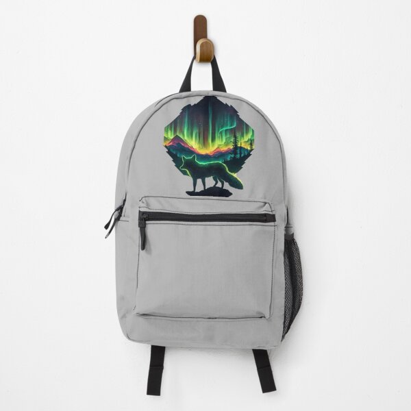 Item preview, Artic Fox With Northern Lights designed and sold by PlanetMarker.