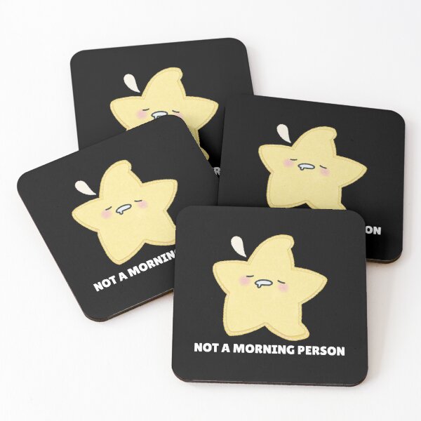 Item preview, Not a Morning Person Starfish designed and sold by FrescoNat.