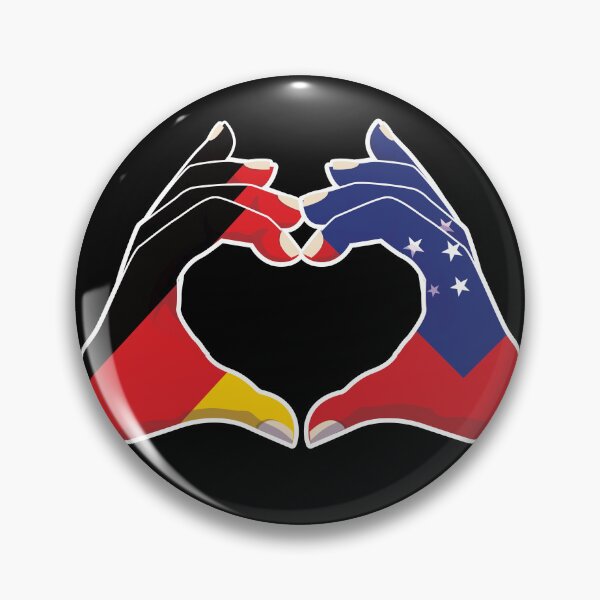Item preview, Samoa Samoan Germany German Love Heart Peace designed and sold by FlagX.